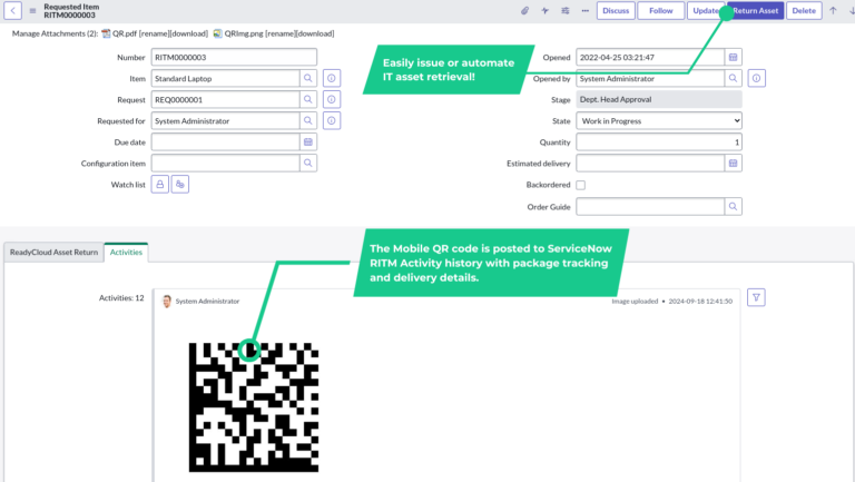 Simplifying ServiceNow Hardware Asset Returns