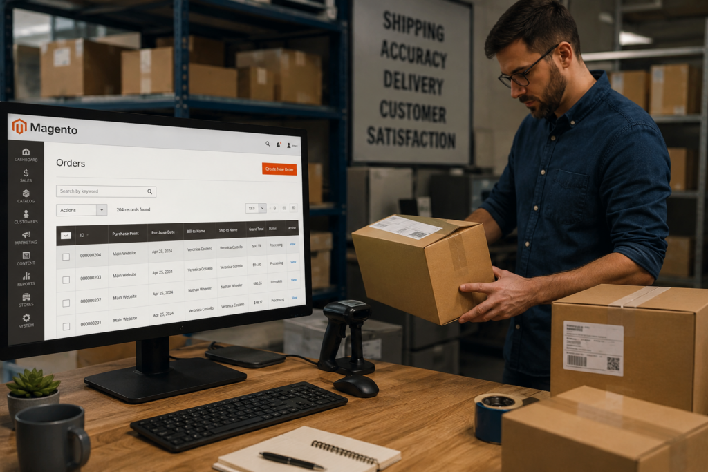 Scale Magento shipping with smarter rules, multiple rate options, and automation that cuts exceptions, protects margins, and speeds fulfillment.