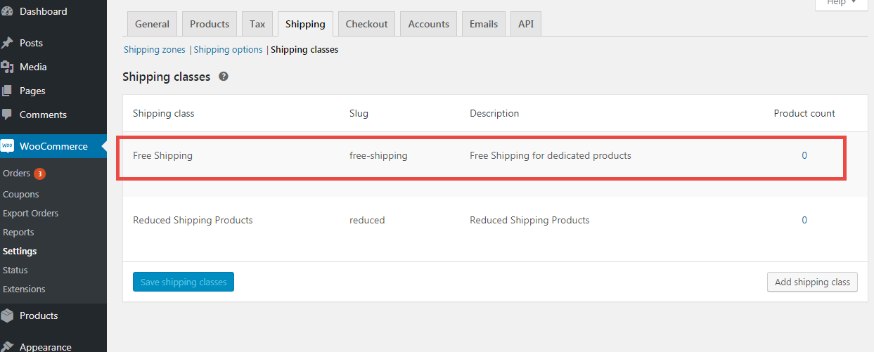 How to Assign Shipping Classes to Products